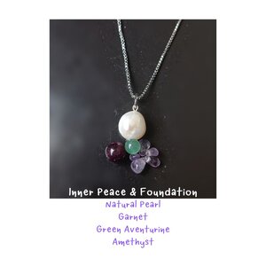 สร้อยคอจี้มุกแท้ทรงบารอค Baroque Pearl Necklace