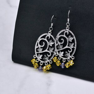 ต่างหูคริสตัล "Blink Me" Crystal Earring