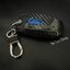 เคสรีโมทรถ Ford Everest , Ford Mustang 2020 คาร์บอนไฟเบอร์แท้ T-Carbon Air Vent Design (Top Product ; Carbon Fiber Key Case) แถมแผ่นใส TPU กันรอยปิดปุ่ม Key Sets Model Ford Everest , Ford Mustang 2020