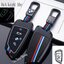 เคสโลหะรีโมทรถบีเอ็มดับเบิ้ลยู BMW X Series Full Package 2022 (Alloy Up Grade Luminescence 3D Silicone Push button Guard) Key Sets BMW Key Sets G30 530e m sport,330e m sport,2018-New 5 Series 525, 530Li, X3, X, X5, X6