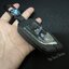 เคสโลหะรีโมทคู่ ดำด้านสุดเท่ รถ BMW LCD & Blade 2022 New Design แบบ 2 ชั้น (Double-Layer Metal Aluminum Alloy Key Cover with transparent push button Guard 360) BMW Key Case 7 Series 740 , 6 Series GT Car, Smart New 5 Series 530i x3 LCD Screen Car Key Case