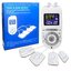 เครื่องนวดดิจิตอลผ่อนคลายกล้ามเนื้อแบบพกพา (TENS & EMS DEVICE) ลดความเมื่อยล้า กระตุ้นกล้ามเนื้อส่วนต่างๆของร่างกาย EMS Technology Electronic Physiotherapy Digital Meridian Pulse Electrotherapy Massager TENS for Multi-Function Mini Massage Instrument