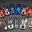 กรอบเคสกุญแจรีโมทรถยนต์สมาร์ทคีย์ Porsche Premium Grade แบบใหม่ 2020 (New VIP Key Shell, TPU Key Cover with Colorful PC Push button Guard) Porsche Key Case Panamera,Cayman,Boxster,Cayenne,Macan,911,718 Smart Key