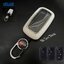 เคสรีโมทรถ Toyota Yaris ATIV 2023 Veloz 2022 หุ้มหนัง สามารถดึงกุญแจในรีโมทได้ ด้านหน้าปุ่มกดปกป้องกันรอยด้วยวัสดุใส TPU เคสพลาสติกแข็ง ABS หุ้มหนัง