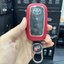 เคสรีโมทรถ Toyota Yaris ATIV 2023 Veloz 2022 หุ้มหนัง สามารถดึงกุญแจในรีโมทได้ ด้านหน้าปุ่มกดปกป้องกันรอยด้วยวัสดุใส TPU เคสพลาสติกแข็ง ABS หุ้มหนัง