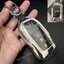 เคสรีโมทรถยนต์ Toyota Fortuner GR Legender ฝาหน้าปุ่มใสและหลังใสเห็นโลโก้ (TPU Key Cover with PC Transparent Push button Guard) Toyota Key Sets Model Alphard, Vellfire, Camry 2015-18, RAV4 , All New Toyota Fortuner TRD, Toyota Hilux Revo Rocco Smart Key