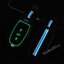 เคสโลหะรีโมทรถรถยนต์ Audi Smart Key Full Package 2021 (Alloy Up Grade Luminescence 3D Silicone Push button Guard) Audi special car key case A4 A5 A6 A7 Q5 Q7 Q8 R8