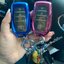 เคสรีโมทรถยนต์ Toyota Fortuner GR Legender ฝาหน้าปุ่มใสและหลังใสเห็นโลโก้ (TPU Key Cover with PC Transparent Push button Guard) Toyota Key Sets Model Alphard, Vellfire, Camry 2015-18, RAV4 , All New Toyota Fortuner TRD, Toyota Hilux Revo Rocco Smart Key