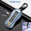 เคสโลหะรีโมทรถยนต์ Porsche Keyless แบบ 2 ชั้น (Double-Layer Metal Aluminum Alloy Key Cover with transparent push button Guard 360) Toyota Key Sets Model Porsche Cayenne Macan Tiger Panamera Car Key Sleeve Cover High-