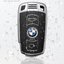 เคสรีโมทรถ BMW E90 E60 Z4 (TPU Key Cover with Colorful PC Push button Guard)