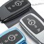 เคสรีโมทรถ โลหะอลูมินัมอัลลอย Mercedes Benz 2021 แบบ 2 ชั้น (Double-Layer Metal Aluminum Alloy Key Cover with transparent push button Guard 360) S-Class, E-Class , CLS220d