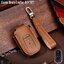 เคสรีโมทรถ Honda 2022 Civic FE งานหนังม้า พรีเมียมเกรด Premium Grade Hallmo ทรงคลาสสิค (Horse Leather Key Case Key Sets ; Honda Civic FE EL RS Accord HRV2022 Gen 11