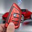 กรอบเคสรีโมทรถยนต์ BMW (TPU Key Cover with Colorful PC Push button Guard) BMW Key Sets 2018-New 5 Series 525/530Li/X3X1X5/X6 สมาร์ทคีย์ Keyless Smart Entry