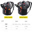 AspenSport Backpack Laptop กระเป๋าสะพายหลัง กระเป๋าโน๊ตบุ๊ค 14-16 นิ้ว กระเป๋าเดินทาง รุ่น AS-B80 ขนาด สีเทา-ดำ