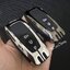 เคสโลหะรถ Ford Everest Next Gen 2022 Hard Case 360 องศา ปกป้องรีโมท กันกระแทก กันน้ำ (Alloy Silicone Key Cover with Silicone Push button Guard) Ford Key Case Ford Everest, Ranger