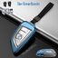 เคสโลหะอัลลอยรีโมทรถ BMW Blade แบบ 2 ชั้น (Double-Layer Metal Aluminum Alloy Key Cover with transparent push button Guard 360) BMW Key Sets 2018-New 5 Series 525/530Li/X3X1X5/X6 BMW Series 2-3 Series 4-Series 5, G30 530e m sport,330e m sport