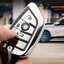 กรอบเคสรีโมทรถยนต์ BMW (TPU Key Cover with Colorful PC Push button Guard) BMW Key Sets 2018-New 5 Series 525/530Li/X3X1X5/X6 สมาร์ทคีย์ Keyless Smart Entry