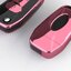 กรอบเคสกุญแจรีโมทรถยนต์ Ford Premium Grade แบบใหม่ 2020 (New VIP Key Shell, TPU Key Cover with Colorful PC Push button Guard) Ford Key Case All New Ford Ranger, Everest 2015-18 Key 2-3 ปุ่ม