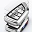 กรอบเคสรีโมทรถยนต์ BMW (TPU Key Cover with Colorful PC Push button Guard) BMW Key Sets 2018-New 5 Series 525/530Li/X3X1X5/X6 สมาร์ทคีย์ Keyless Smart Entry