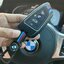 เคสโลหะรีโมทรถบีเอ็มดับเบิ้ลยู BMW X Series Full Package 2022 (Alloy Up Grade Luminescence 3D Silicone Push button Guard) Key Sets BMW Key Sets G30 530e m sport,330e m sport,2018-New 5 Series 525, 530Li, X3, X, X5, X6
