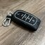 เคสรีโมทรถสีดำด้าน Toyota Fortuner GR Sports Legender (Alloy Silicone Key Cover with Silicone Push button Guard) Toyota Key Sets Model Fortuner Legender GR Sports สามารถถอดกุญแจในรีโมทได้