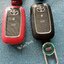 เคสรีโมทรถ Toyota Yaris ATIV 2023 Veloz 2022 หุ้มหนัง สามารถดึงกุญแจในรีโมทได้ ด้านหน้าปุ่มกดปกป้องกันรอยด้วยวัสดุใส TPU เคสพลาสติกแข็ง ABS หุ้มหนัง