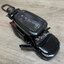 เคสโลหะรีโมทรถToyota Fortuner 2024 แบบ 2 ชั้น รุ่นถอดกุญแจในรีโมทเพื่อเข้าเกียร์ว่าง (Double-Layer Metal Aluminum Alloy Key Cover with transparent push button Guard 360) Toyota Key Sets Model Alphard, Vellfire Camry 2015-18, RAV4 , Majes
