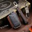 เคสรีโมทรถ Toyota Sienta 2021 Camry 2015 งานหนังม้า พรีเมียมเกรด Premium Grade Hallmo HANDMADE ทรงคลาสสิค (Horse Leather Key Case Key Sets ; Toyota 2,3,4 ปุ่ม