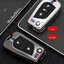 เคสโลหะรีโมทรถ Toyota Revo Full Package 2021 (Alloy Up Grade Luminescence 3D Silicone Push button Guard) Toyota Key Sets Model Hilux Revo, Altis 2014-19 พับข้าง แบบ 2 ปุ่มและ 3 ปุ่ม Metal Protective Case Zinc Alloy