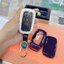 เคสรีโมทรถ Toyota Yaris ATIV 2023 Veloz 2022 หุ้มหนัง สามารถดึงกุญแจในรีโมทได้ ด้านหน้าปุ่มกดปกป้องกันรอยด้วยวัสดุใส TPU เคสพลาสติกแข็ง ABS หุ้มหนัง