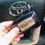 เคสรีโมทรถยนต์ Toyota Fortuner GR Legender ฝาหน้าปุ่มใสและหลังใสเห็นโลโก้ (TPU Key Cover with PC Transparent Push button Guard) Toyota Key Sets Model Alphard, Vellfire, Camry 2015-18, RAV4 , All New Toyota Fortuner TRD, Toyota Hilux Revo Rocco Smart Key