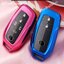 เคสรีโมทรถยนต์ Toyota Fortuner GR Legender ฝาหน้าปุ่มใสและหลังใสเห็นโลโก้ (TPU Key Cover with PC Transparent Push button Guard) Toyota Key Sets Model Alphard, Vellfire, Camry 2015-18, RAV4 , All New Toyota Fortuner TRD, Toyota Hilux Revo Rocco Smart Key