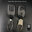เคสรีโมทรถลายเคฟล่า Honda Smart Key สามารถดึงกุญแจได้ (Kevlar ABS / Black Silicone Push button Guard) Model Honda Accord, CRV, HRV, Civic, City Smart Key 10 Generation Smart Key 3 และ 4 ปุ่ม
