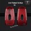 เคสรีโมทรถ Ford Everest , Ford Mustang 2020 คาร์บอนไฟเบอร์แท้ T-Carbon Air Vent Design (Top Product ; Carbon Fiber Key Case) แถมแผ่นใส TPU กันรอยปิดปุ่ม Key Sets Model Ford Everest , Ford Mustang 2020
