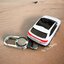 เคสรีโมทรถ HRV 2024 มีไฟหน้าและหลัง แบบโมเดลรถทรง 5 ประตู (Car Shape) วัสดุพลาสติกเบา ABS พร้อมพวงกุญแจโลหะ คล้องหูกางเกง Honda HRV 11 RS Generation Smart Key 2, 3 และ 4 ปุ่ม