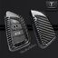 เคสรีโมทรถ BMW Blade คาร์บอนไฟเบอร์แท้ T-Carbon แถมแผ่นใส Transparent TPU ครอบปุ่ม (Top Product ; Carbon Fiber Key Case) Key Sets ; BMW Key Sets 2018-New 5 Series 525/530Li/X3X1X5/X6 BMW Series 2-3 Series 4-Series 5, G30 530e m sport,330e m sport