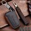 เคสรีโมทรถ Toyota GR Sport 2022 งานหนังม้า พรีเมียมเกรด Premium Grade Hallmo HANDMADE ทรงคลาสสิค (Horse Leather Key Case Key Sets ; Toyota Altis GR Sport, Cross GR Sport, CHR, Camry 2021 รีโมททรงวี