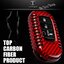 เคสรีโมทรถ Honda Civic FE HRV Gen11 คาร์บอนไฟเบอร์แท้ T-Carbon Air Vent Design (Top Product ; Carbon Fiber Key Case) แKey Sets Model Honda Civic Fe RS, HRV 11 Generation Smart Key 2, 3 และ 4 ปุ่ม