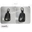 เคสโลหะรีโมทรถยนต์ Toyota Cross GR 2022 แบบ 2 ชั้น รุ่นถอดกุญแจในรีโมทเพื่อเข้าเกียร์ว่าง (Double-Layer Metal Aluminum Alloy Key Cover with transparent push button Guard 360) Toyota Key Sets Model Camry, Cross, CHR, Altis