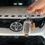 เคสโลหะรีโมทรถยนต์ Toyota Fortuner Legender 2021 แบบ 2 ชั้น รุ่นถอดกุญแจในรีโมทเพื่อเข้าเกียร์ว่าง (Double-Layer Metal Aluminum Alloy Key Cover with transparent push button Guard 360) Toyota Model Fortuner