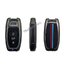 เคสโลหะรีโมทรถรถยนต์ Audi Smart Key Full Package 2021 (Alloy Up Grade Luminescence 3D Silicone Push button Guard) Audi special car key case A4 A5 A6 A7 Q5 Q7 Q8 R8