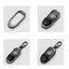 เคสโลหะสีด้านอัลลอยรีโมทรถ Tesla Model 3, S, Y, X แบบ 2 ชั้น (Double-Layer Metal Aluminum Alloy Key Cover with transparent push button Guard 360) Key Sets รถ Tesla Model 3, S, Y, X Car Key Sleeve Cover High-End เคสรีโมทรถแบบ 2 ชั้น (Double-Layer Car Key C