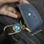 เคสรีโมทรถ BMW 2024 ทรงใบไม้ งานหนัง Hallmo HANDMADE ทรงคลาสสิค Leather Key Case Key BMW Key Sets 2018-New 5 Series BMW Series 2-3 Series 4-Series 5, G30 530e m sport,330e m sport
