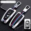 เคสโลหะรีโมทรถบีเอ็มดับเบิ้ลยู BMW 3 Series Full Package 2021 (Alloy Up Grade Luminescence 3D Silicone Push button Guard) Key Sets BMW 3 Series GT5 Series 7 Series Dual Key Cover