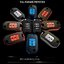 กรอบเคสกุญแจรีโมทรถยนต์ HONDA JAZZ Premium Grade แบบใหม่ 2020 ฮอนด้า (New VIP Key Shell, TPU Key Cover with PC Push button Guard) Honda Key Sets Model Jazz 2014-2019 พับข้าง 2 และ 3 ปุ่ม ใช้ได้กับกุญแจ Honda ทุกรุ่น
