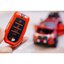 เคสโลหะเคฟล่ารีโมทรถ Toyota Fortuner GR Sport แบบ 2 ชั้น รุ่นถอดกุญแจในรีโมทได้ (Black Red Kevlar Alloy & Silicone Sleeve) Toyota Key Sets Model Fortuner Legender