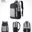 AspenSport Backpack Laptop กระเป๋าสะพายหลัง กระเป๋าโน๊ตบุ๊ค 14-16 นิ้ว กระเป๋าเดินทาง รุ่น AS-B80 ขนาด สีเทา-ดำ