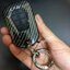 เคสรีโมทรถ All New Isuzu MU X 2022 ลายเคฟล่า (ABS Key Cover Black Silicone Push button Guard) ISUZU MU-X All New D-Max 2020-2022