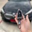 เคสโลหะรีโมทรถบีเอ็มดับเบิ้ลยู BMW X Series Full Package 2022 (Alloy Up Grade Luminescence 3D Silicone Push button Guard) Key Sets BMW Key Sets G30 530e m sport,330e m sport,2018-New 5 Series 525, 530Li, X3, X, X5, X6