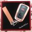 เคสโลหะรีโมทรถ Toyota Cross GR Toyota Camry 2021 Female Pastel Key Case New Design แบบ 2 ชั้น รุ่นถอดกุญแจในรีโมทเพื่อเข้าเกียร์ว่าง (Double-Layer Metal Aluminum Alloy Key Cover with transparent push button Guard 360) Toyota Key Sets Model CROSS 2020, CH